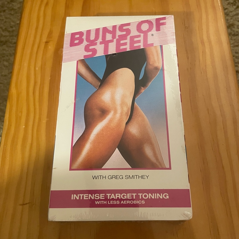 Buns Of Steel with Greg Smithey (VHS, 1987) NEW SEALED